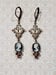 Image of Edwardian Cameo Earrings - Jane Austen Jewelry - Gilded Age Earrings - Victorian Era Jewelry - Re...