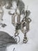 Image of Silver Crystal Flapper Earrings - 1920s Art Deco Jewelry - Great Gatsby Wedding - 1920s Earrings ...