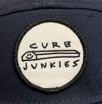 Image 3 of CJ 5-PANEL NAVY BLUE B/W PATCH