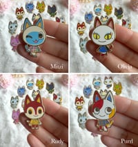 Image 4 of Cat Friends Enamel Pins