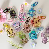Image 1 of Eeveelution Acrylic Charms
