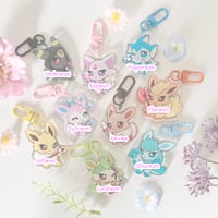 Image 3 of Eeveelution Acrylic Charms