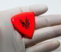 Image 3 of NEW: 4mm 'LAVA GLOW' plectrums 🔥