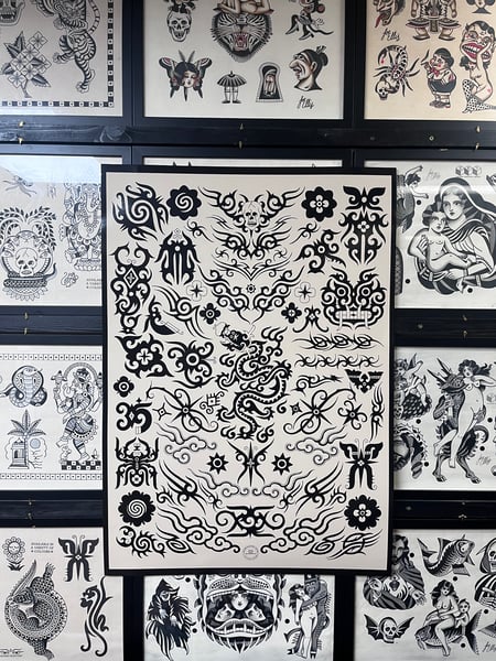 Image of Tribal flash sheet 