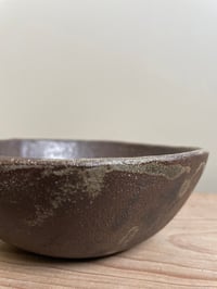 Image of Superbe bol en grès noir 4