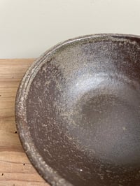 Image of Superbe bol en grès noir 4