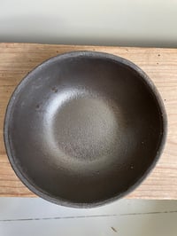 Image of Superbe bol en grès noir 6