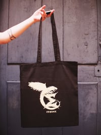 Image 1 of SIGLE CHIMERIK // Tote bag noir 