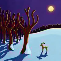 Image 1 of Print - Winter Woods