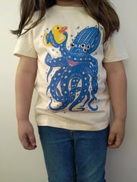 Image 1 of CHOUPI KRAKEN // T-shirt natural raw