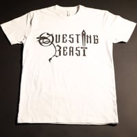 White Logo Tee