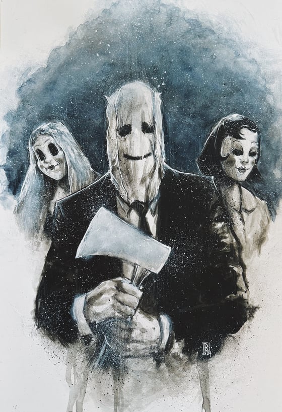 Image of THE STRANGERS (ORIGINAL DRAWING)