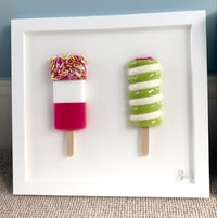 Fab and Twister Lollies - 3D Art