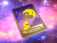 Image 3 of SALE - Tarot Stickers - Star, Moon, Sun