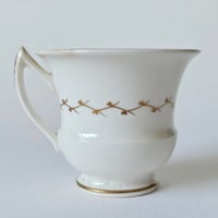 Image 4 of Antique Georgian Pink Rose Coffee Cup c.1825