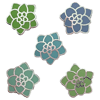 Mini Succulents Set | Enamel Pins