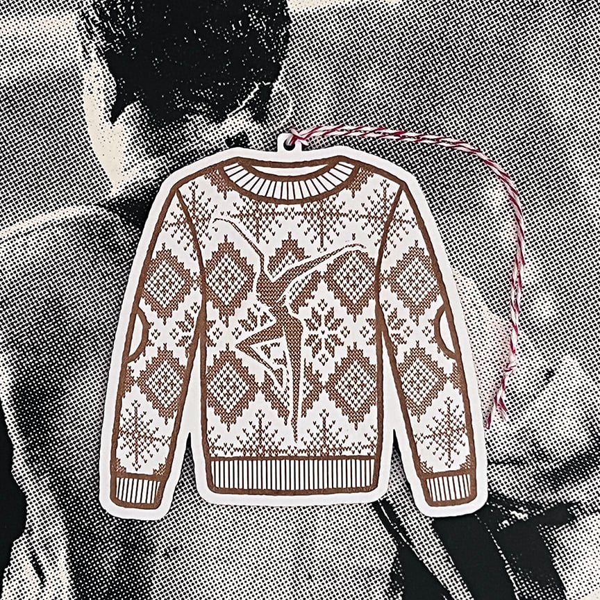 DMB Holiday Sweater Ornament