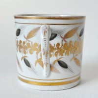 Image 2 of Antique Georgian Coalport Coffee Can c.1805 - 1810