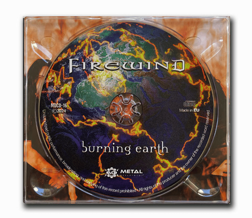 FIREWIND - Burning Earth CD (2024 reissue - SIGNED!)