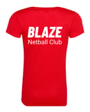 Image 1 of Blaze Training T-Shirt Red