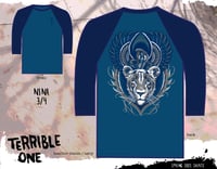 Image 2 of Nina 3/4 sleeve tshirt - time capsule