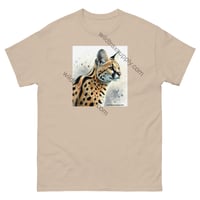 Image 4 of Serval Portrait TShirt