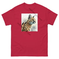 Image 5 of Serval Portrait TShirt