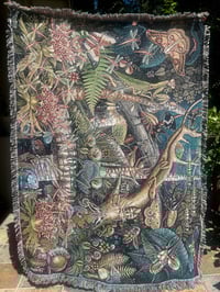 Image 2 of MANTIS MUNDI • CUSTOM TAPESTRY • 72 x 54 Inches! 