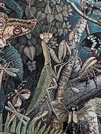 Image 4 of MANTIS MUNDI • CUSTOM TAPESTRY • 72 x 54 Inches!