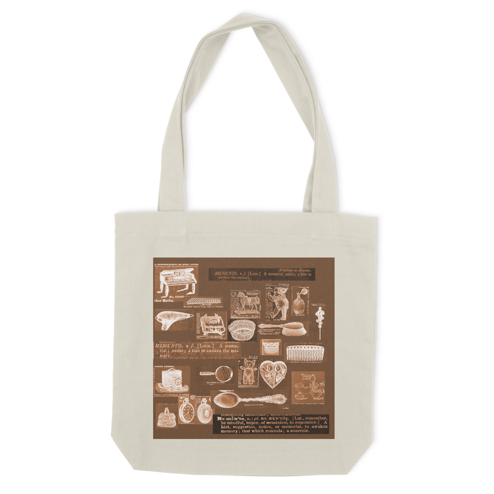 Image of Cream Memento Totes 