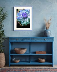 Image 2 of DEATH OF A BLUE DAHLIA (24X18)