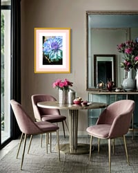 Image 3 of DEATH OF A BLUE DAHLIA (24X18)