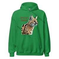 Image 5 of African Serval Pull-Over Hoodie 