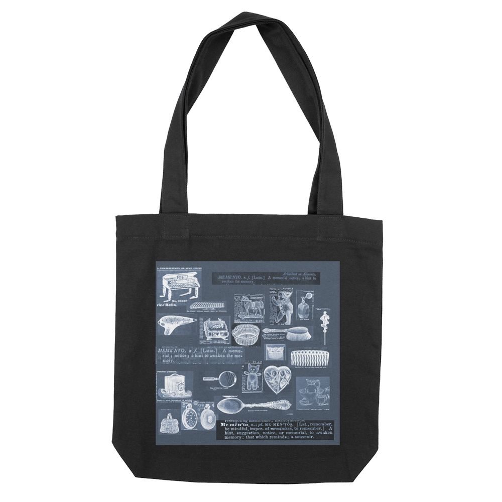 Image of Black Memento Totes 