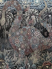 Image 3 of MEGAFLORA • CUSTOM TAPESTRY • 72 x 54 Inches! 