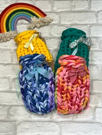 Image 1 of Double Knit Tube Yarn Hot Water Bottle