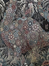 Image 6 of MEGAFLORA • CUSTOM TAPESTRY • 72 x 54 Inches! 