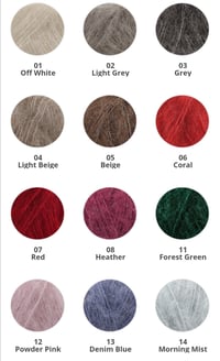 Image 5 of Brushed Alpaca Silk Wrap RTS