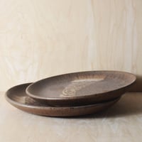 Image 2 of set of 2 stoneware pie plates