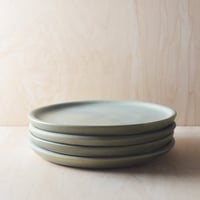 Image 2 of set of 2 sage salad plates