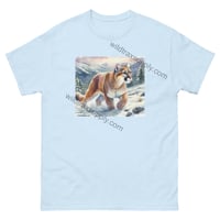 Image 4 of Mountain Lion Snow T-Shirt