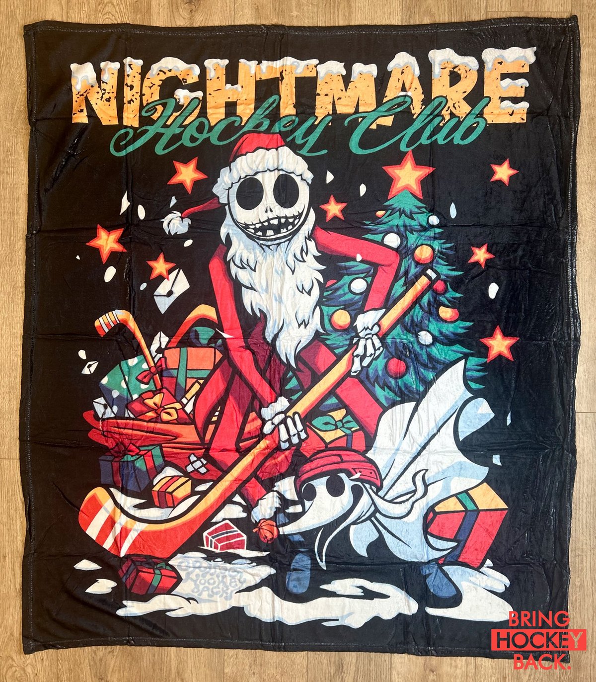 Nightmare Hockey Club Blanket RE STOCK [Free shipping]