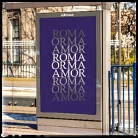 Image 3 of Shopping Bag Canvas - Roma Orma Amor (UR123)