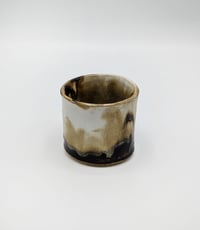 Image 2 of Small Marbleized Mocha Cup #1