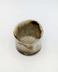 Image 3 of Small Marbleized Mocha Cup #1