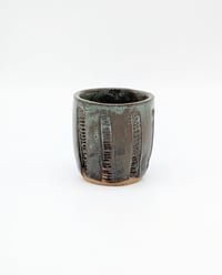 Image 1 of Small Ridged Denim Cup #2