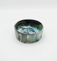 Image 1 of Small Sea Green Dish #1