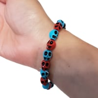 Image 3 of I Love Ghouls Bracelet (Size Medium)