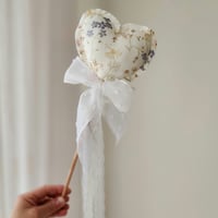 Wildflower linen wand