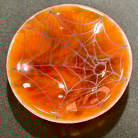 Image 2 of small spiderweb dish-4"